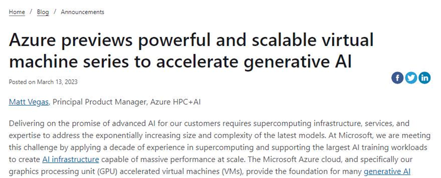 Scott Guthrie, Microsoft's Vice President of Cloud Computing and AI, revealed that the company dedicated hundreds of millions of dollars to this ambitious project which combined the power of tens of thousands of Nvidia A100 GPUs with the Azure cloud computing platform.
