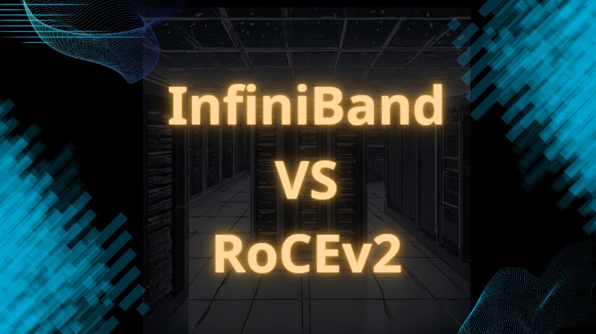 2 main network solutions for AI cluster: Infiniband vs RoCEv2