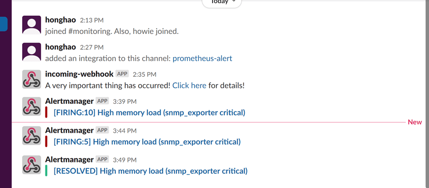 Receive Prometheus alert information from Asterfusion PoE switches in slack channel