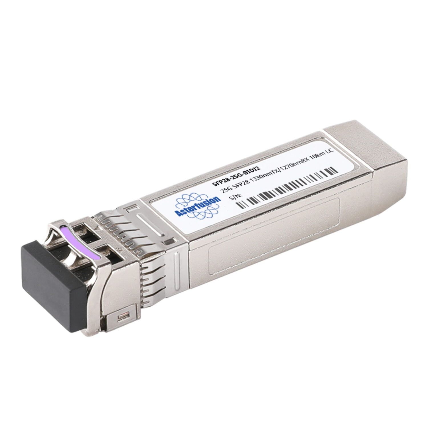 25G BiDi SFP28 10km 1330nmTX/1270nmRX Bi Directional Transceiver Module