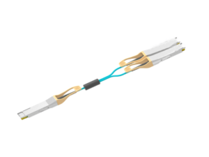 400G QSFP-DD to 2xQSFP56 Active Optical Cable