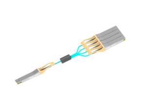 400G QSFP-DD to 4xQSFP56 Active Optical Cable