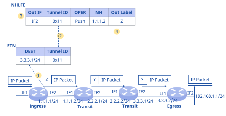Ingress LSR Processing
