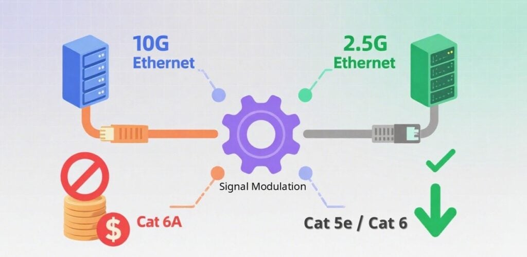 1G or 2.5G Ethernet Port How to Choose-signal-modulation
