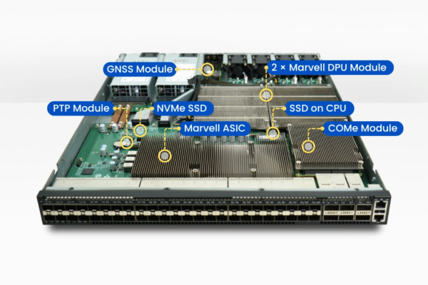 Router Switch On Marvell OCTEON DPU With Falcon ASIC