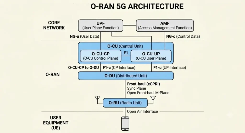 5g oran architecture