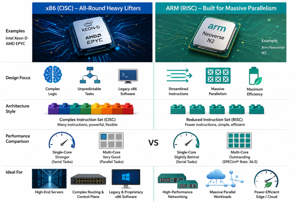 ARM vs x86 COM Express Type 7